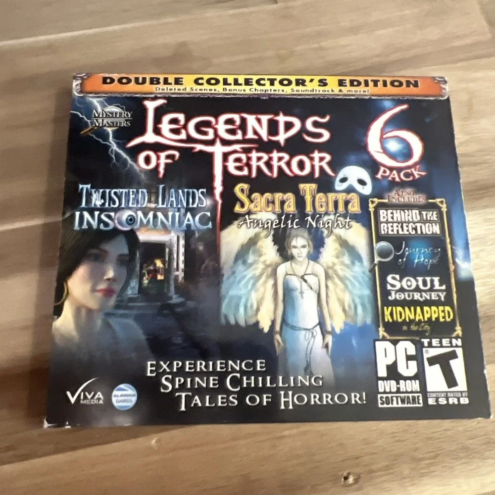 Viva Media Legends of Terror 6 Pack PC Game Teen Multicolor Hidden Object Horror